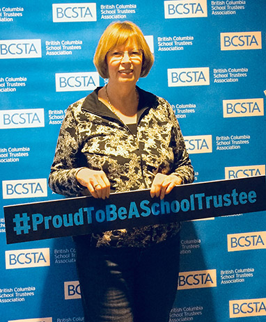 Proud to be a school trustee.